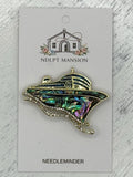 Mother of Pearl Boat Jeweled