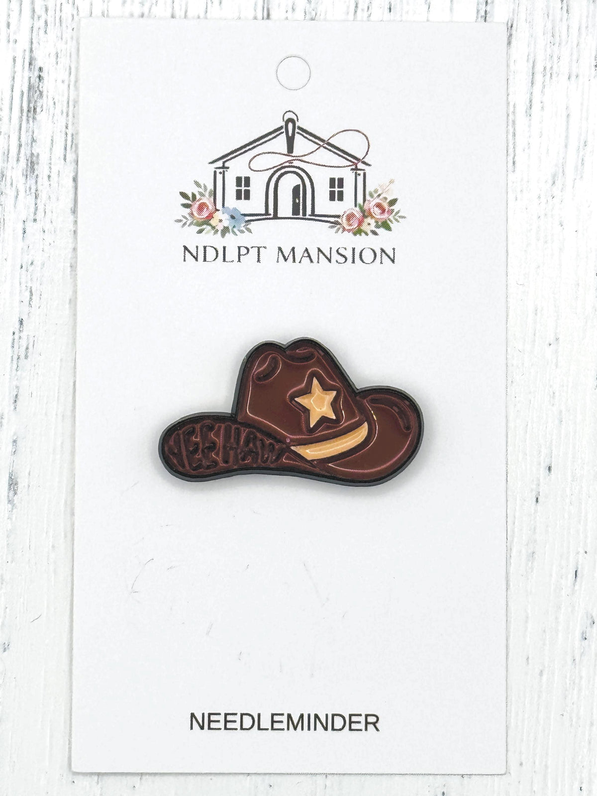 Yee Haw Hat Enamel