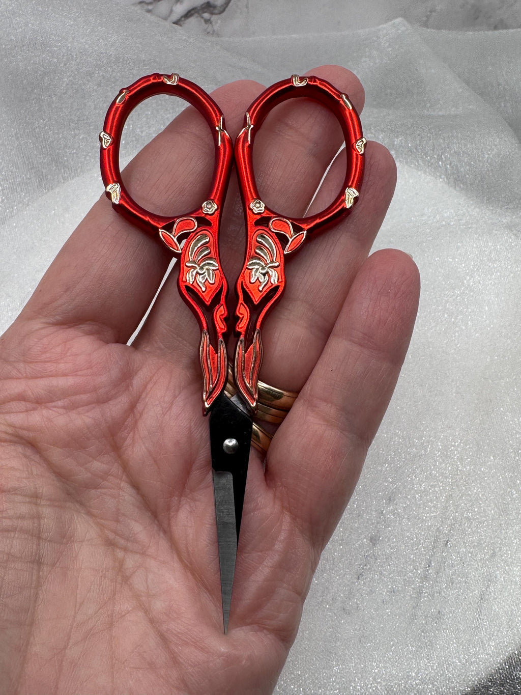 Vintage Ornate Embroidery Scissors