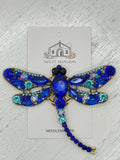 Dragonfly XL Blue Jeweled