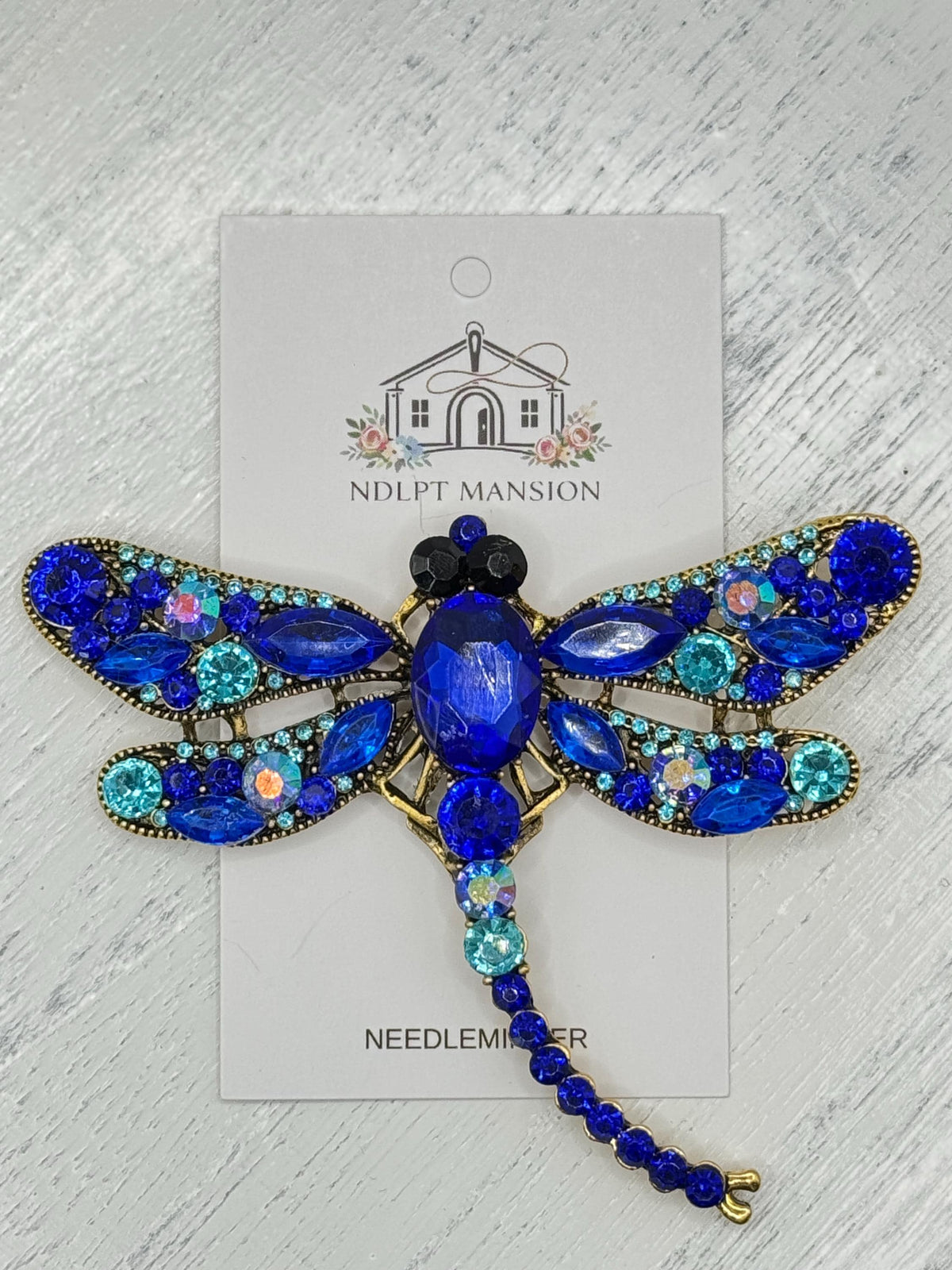 Dragonfly XL Blue Jeweled