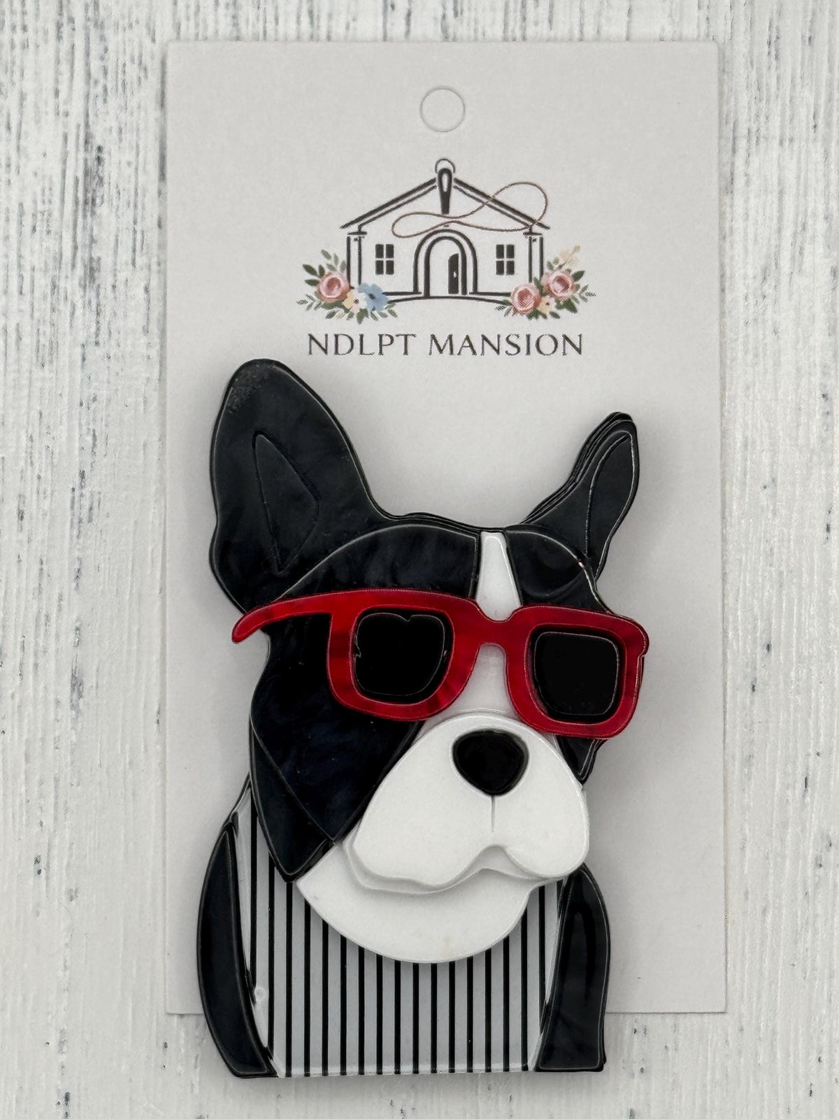 Frenchie Dog w/Sunglasses Acrylic