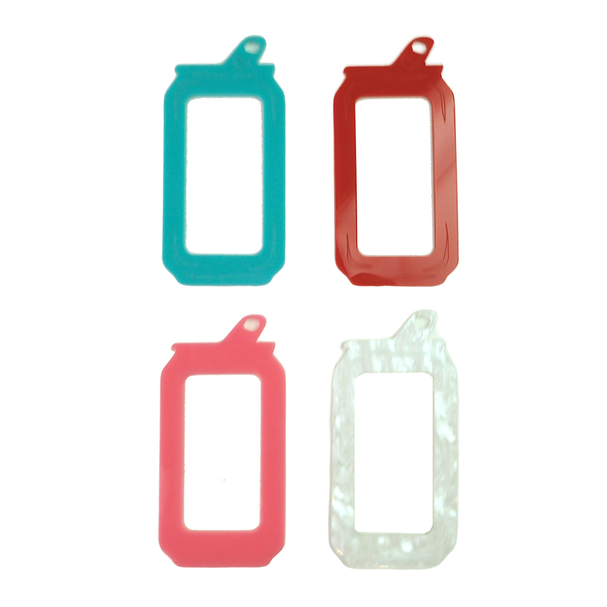 Frayme Works Bag Tag: Soda Pop Can: Red