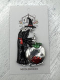 Wicket Witch with Cauldron Deluxe Enamel