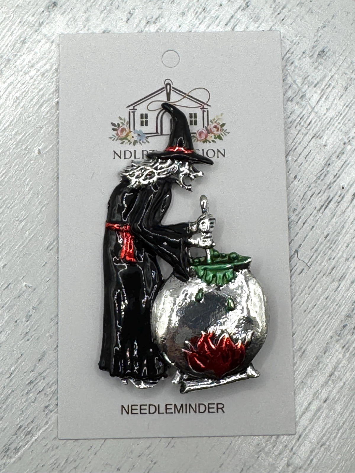 Wicket Witch with Cauldron Deluxe Enamel