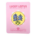 Lucky Lotus Blue Bonnet Needleminder
