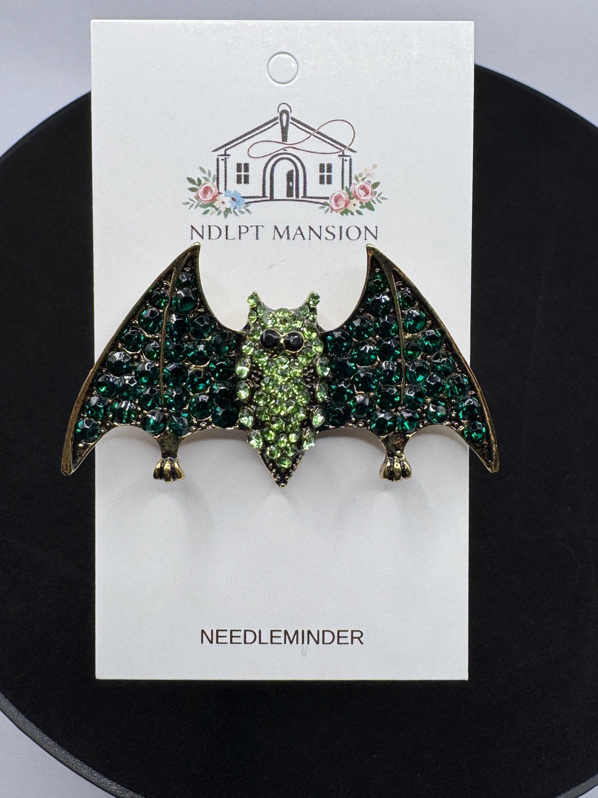 Green Bat Jeweled