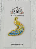Lt Blue Peacock Enamel