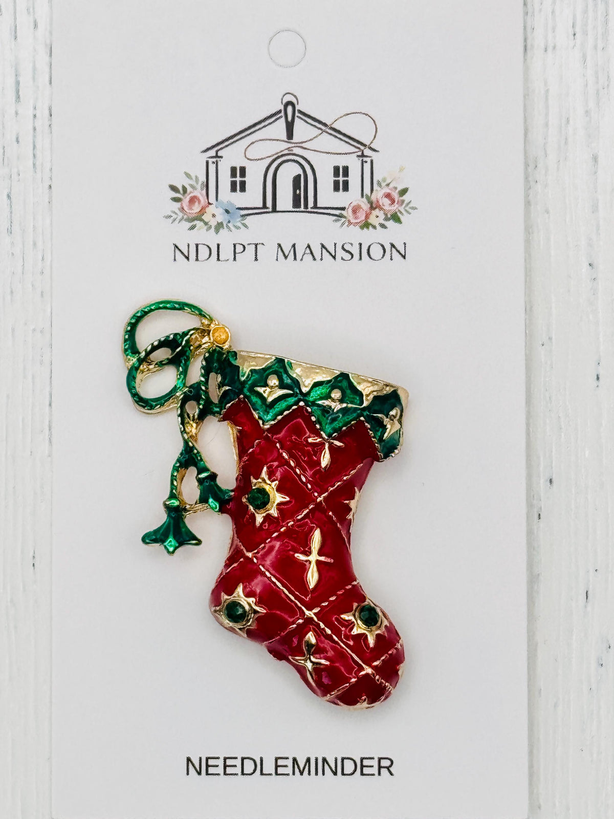 Christmas Stocking Deluxe Enamel