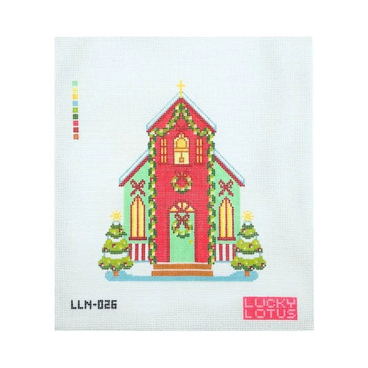 Lucky Lotus Church Christmas Village