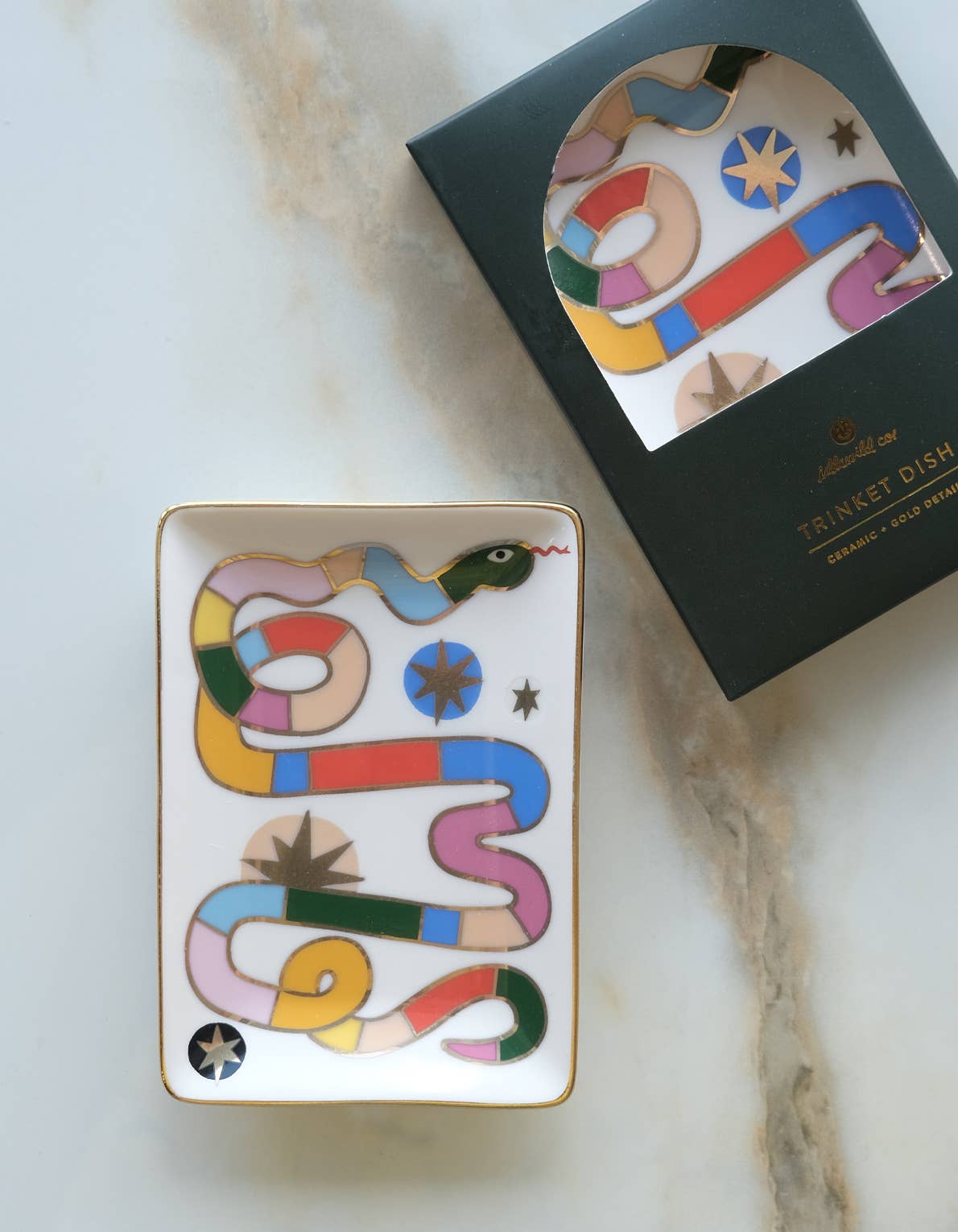 Idlewild Co. Ort Dish | Rainbow Snake