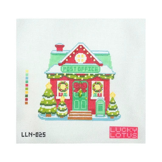 Lucky Lotus Post Office Christmas Village