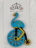 Bird on a Tricycle Acrylic