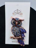 Blue Owl Jeweled