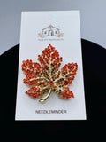Fall Leaf Jeweled