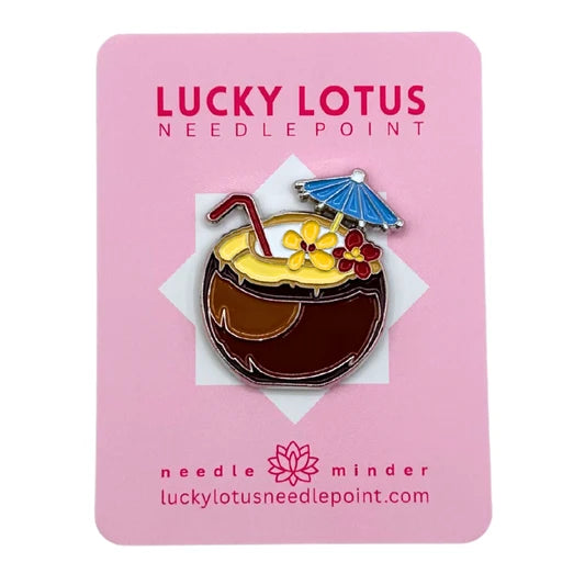 Lucky Lotus Brown Coconut Drink Needleminder