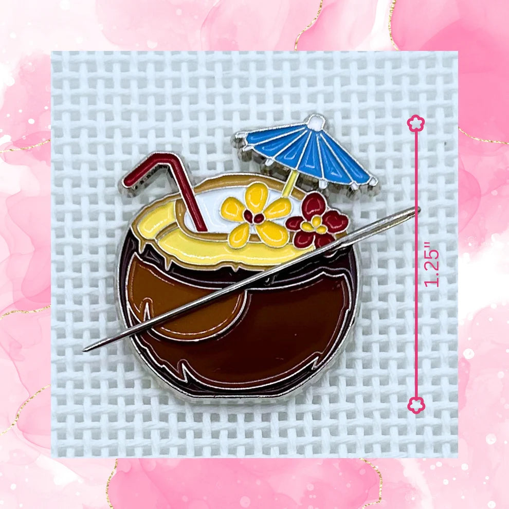 Lucky Lotus Brown Coconut Drink Needleminder
