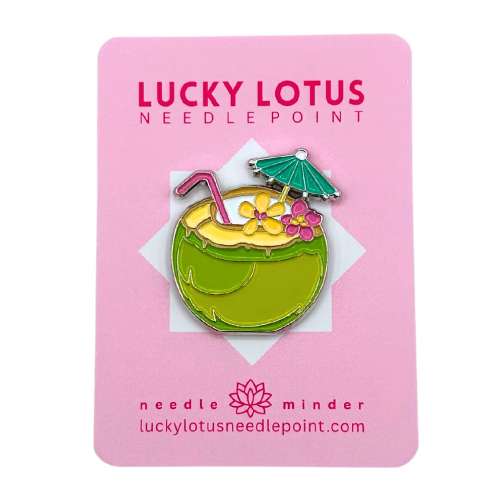 Lucky Lotus Green Coconut Drink Needleminder