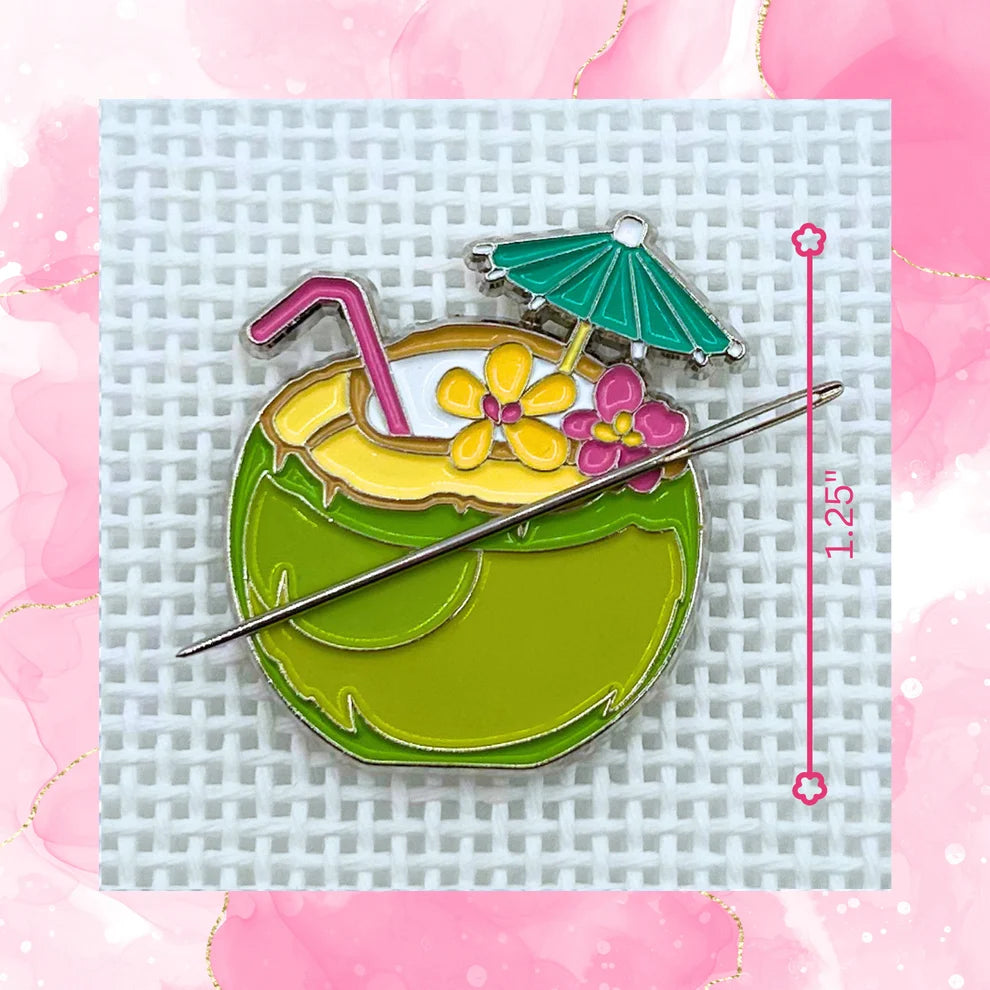 Lucky Lotus Green Coconut Drink Needleminder