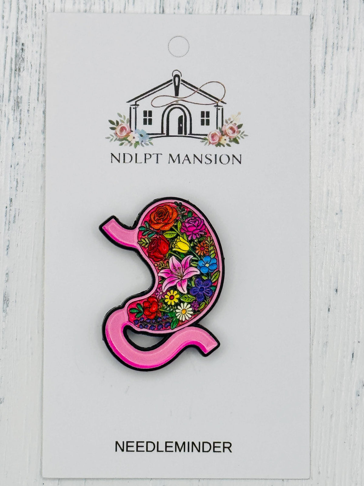Anatomical Stomach Floral Enamel