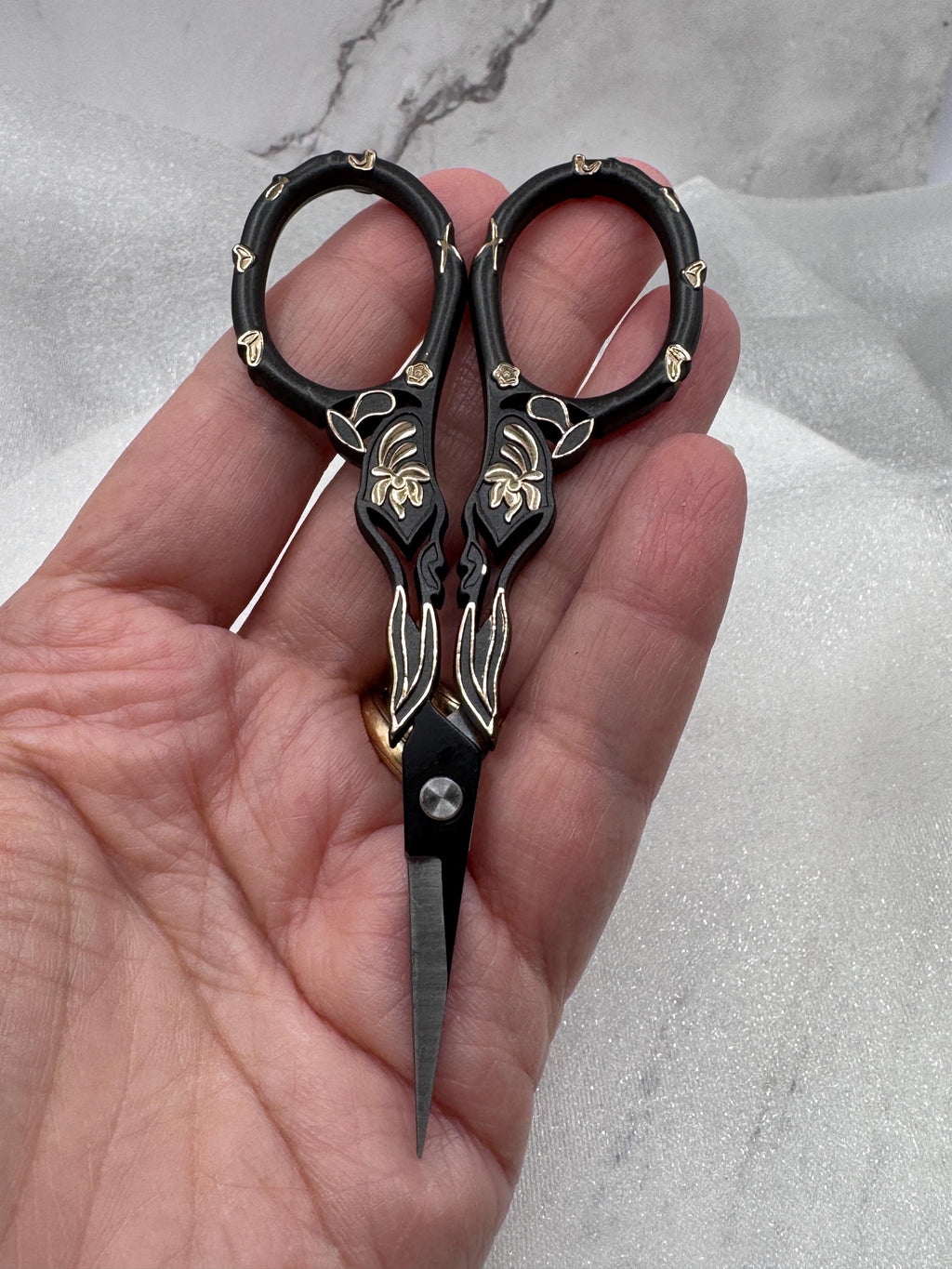Vintage Ornate Embroidery Scissors