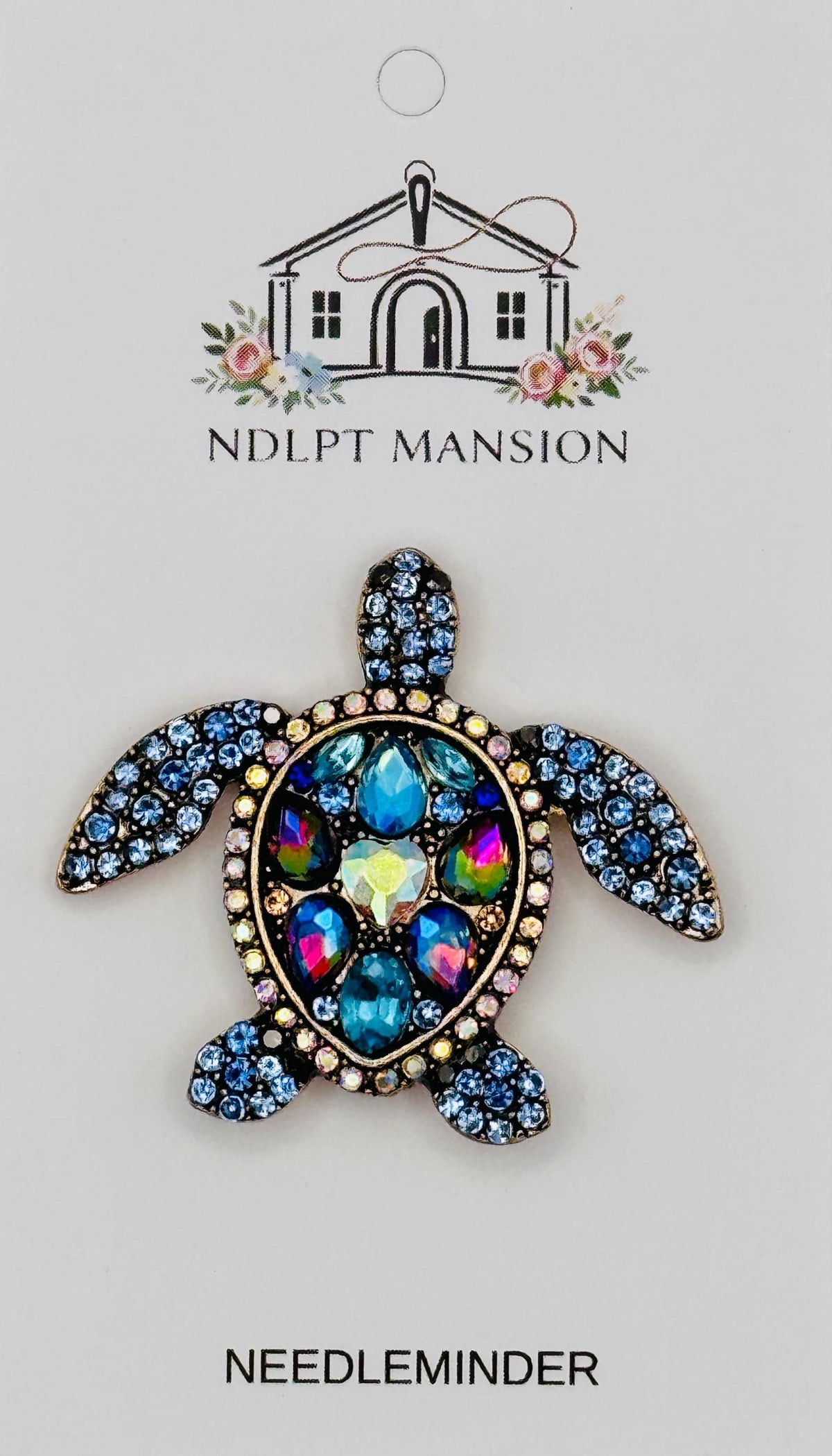 Turtle Multicolored Jeweled