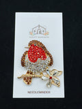 Robin Red Breast Jeweled