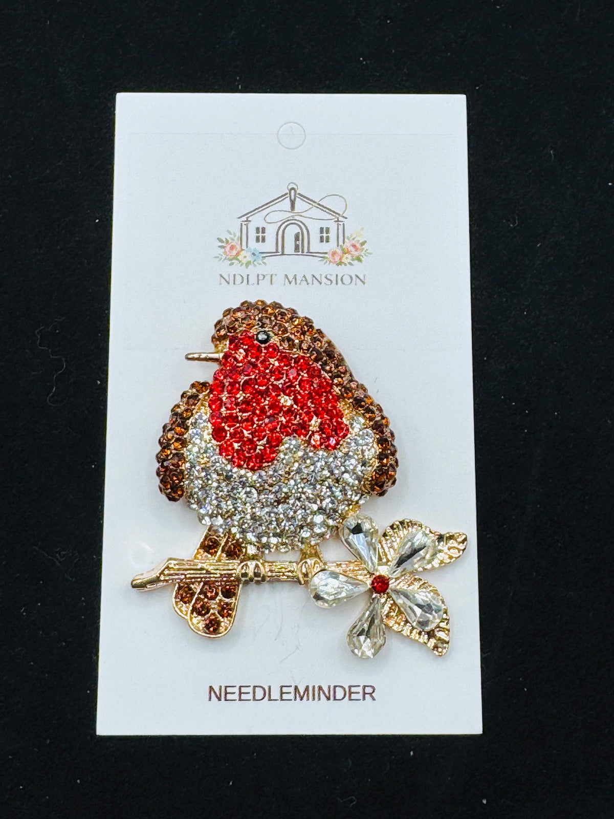 Robin Red Breast Jeweled