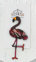 Red Flamingo Deluxe Enamel