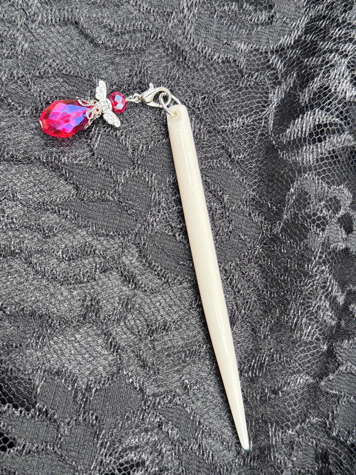 Beaded Teardrop Angel LT