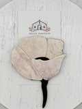 White Poppy Acrylic