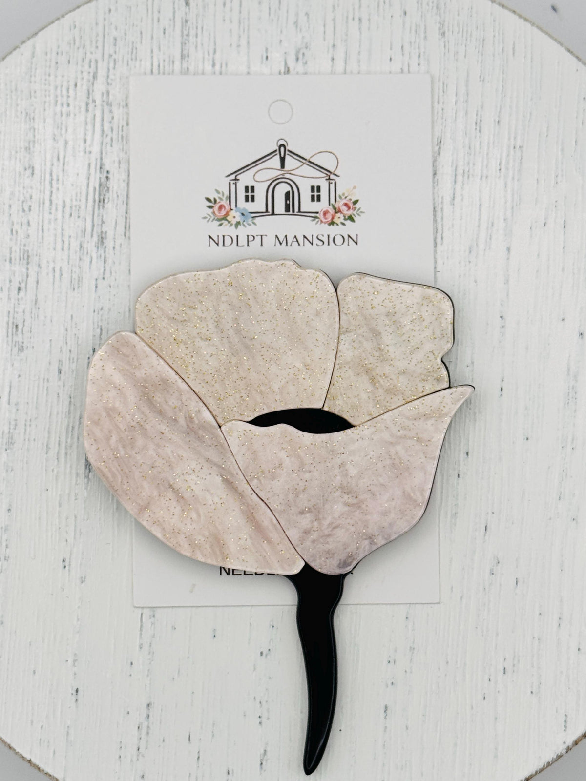 White Poppy Acrylic