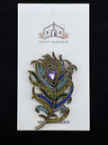 Peacock Feather Jeweled