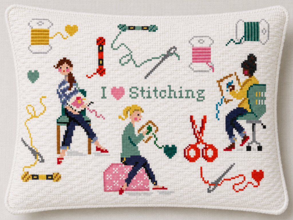 Jennifer Vallez I Love Stitching