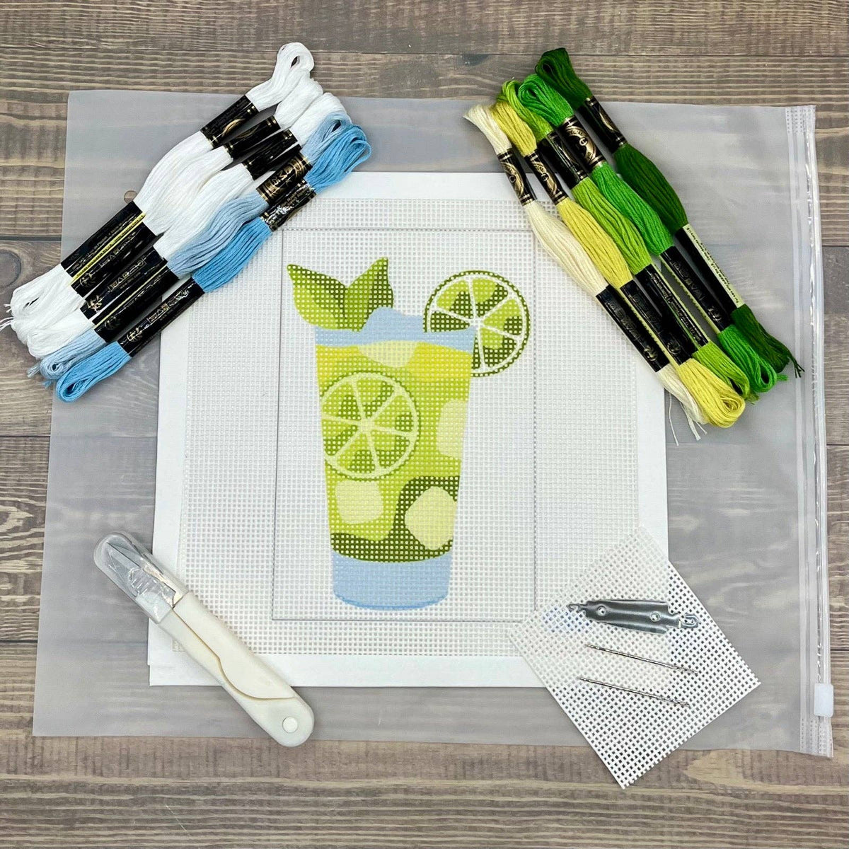 Mojito Needlepoint Design