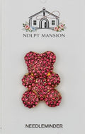 Pink Crystal Teddy Bear Jeweled