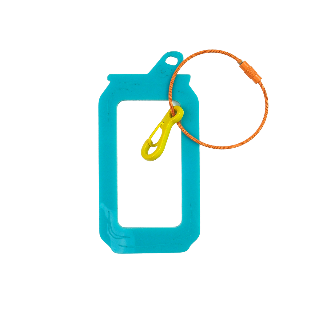 Frayme Works Bag Tag: Soda Pop Can: Red
