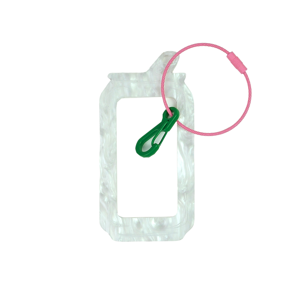 Frayme Works Bag Tag: Soda Pop Can: Red