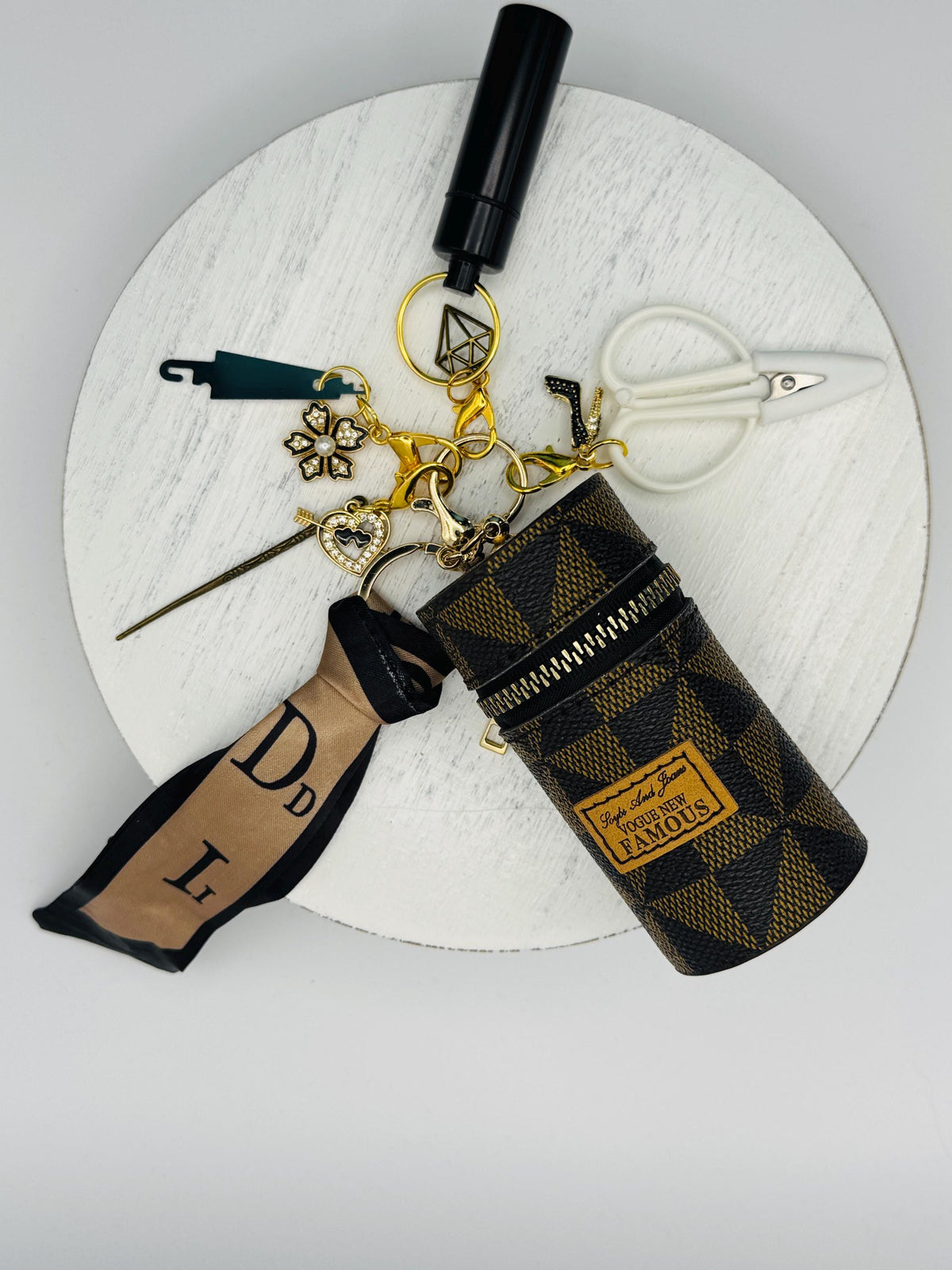 Barrel Bag Charm Tool Kit