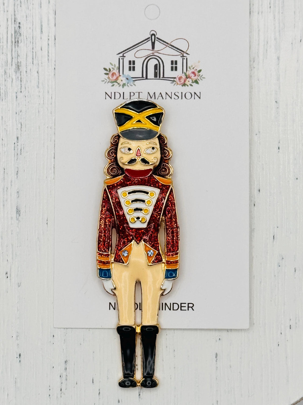 Red Nutcracker Jeweled