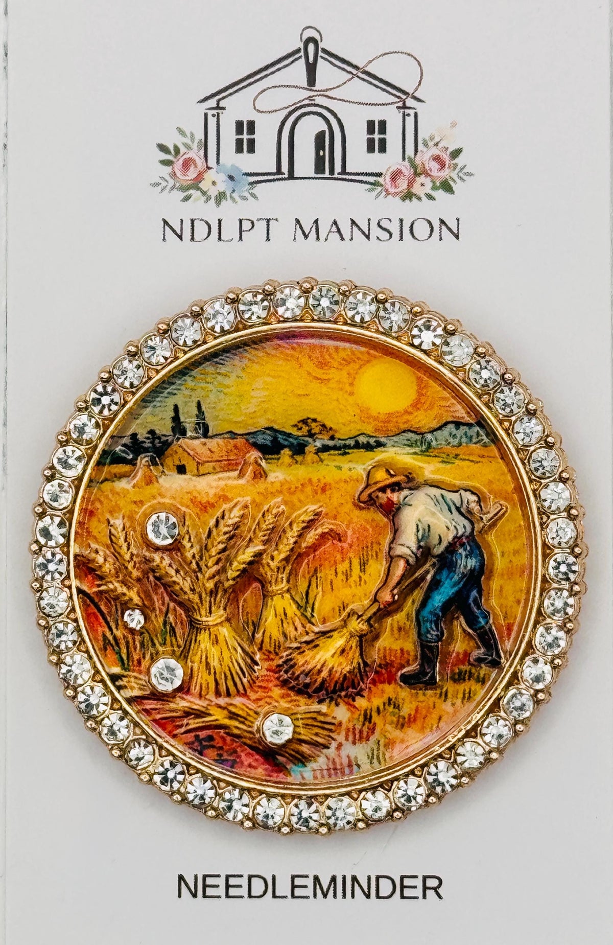 Hay Field Round Deluxe Enamel