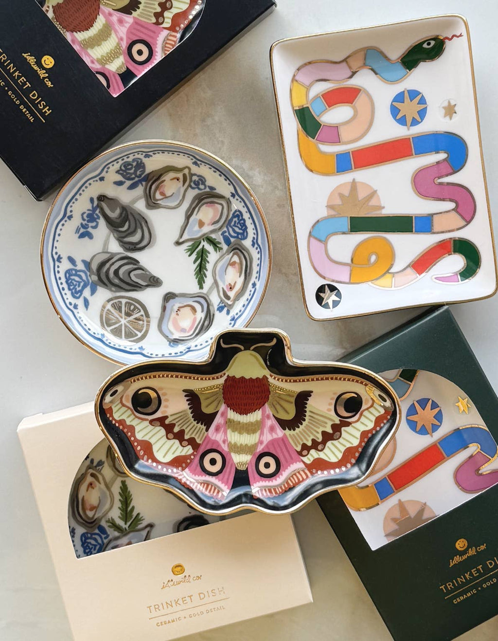 Idlewild Co. Ort Dish | Rainbow Snake