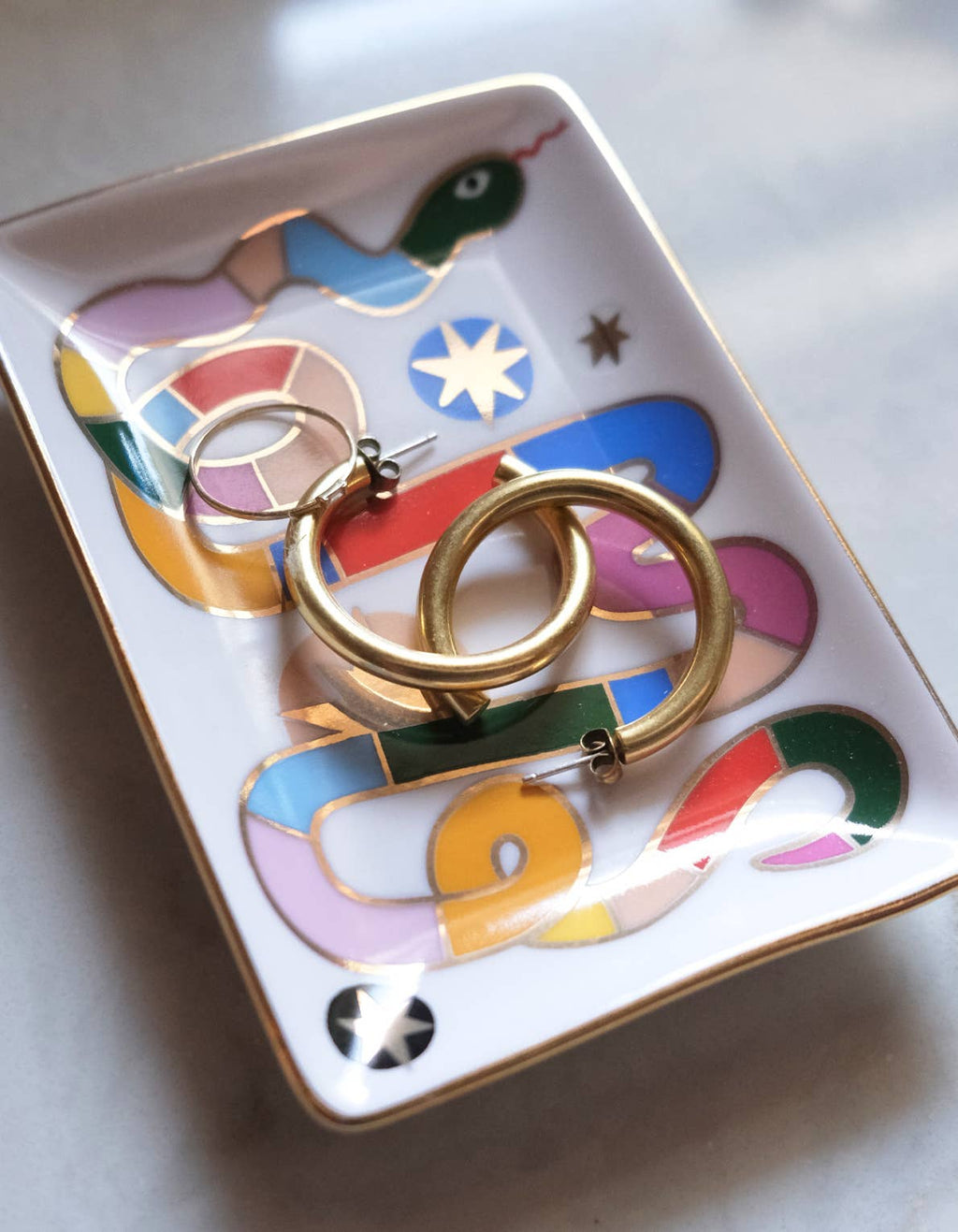Idlewild Co. Ort Dish | Rainbow Snake