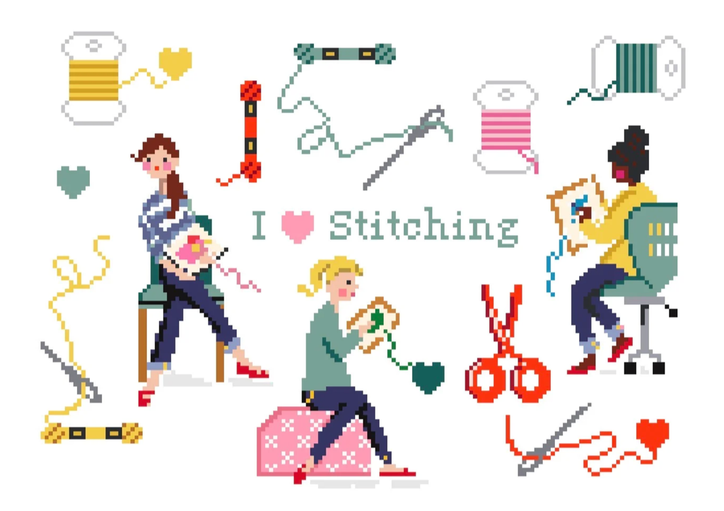 Jennifer Vallez I Love Stitching