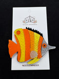 Orange Angel Fish Acrylic