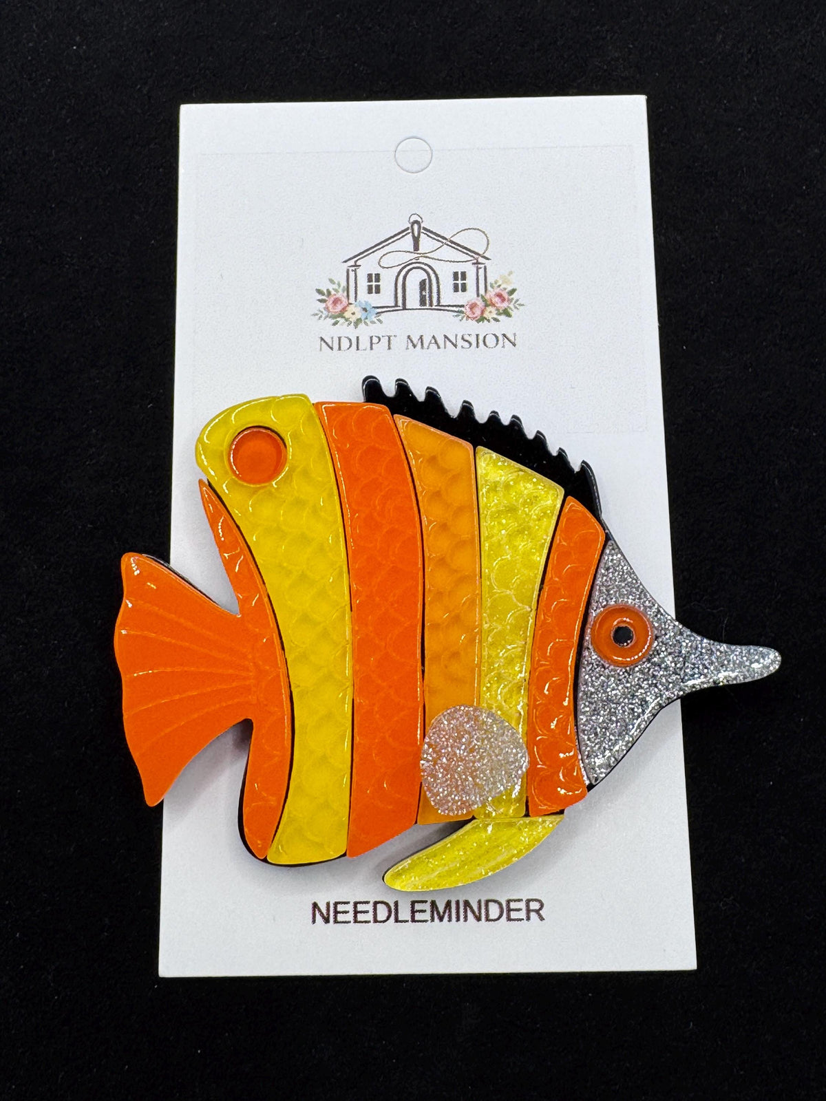 Orange Angel Fish Acrylic