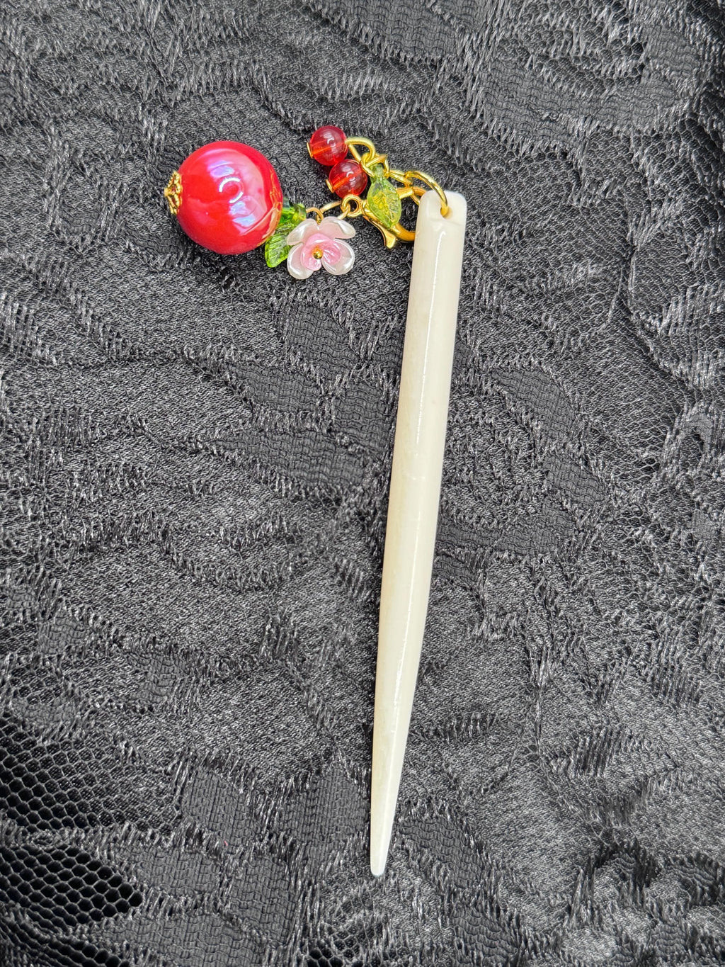 Beaded Pearl Flower LT