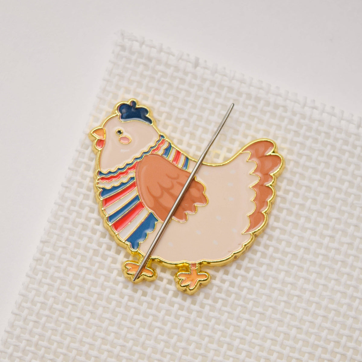 LaFete French Hen Needle Minder
