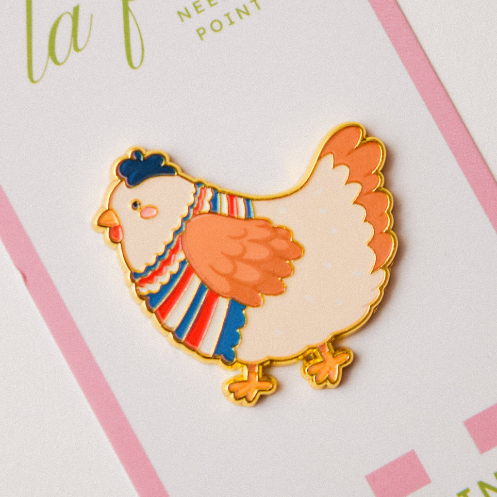 LaFete French Hen Needle Minder