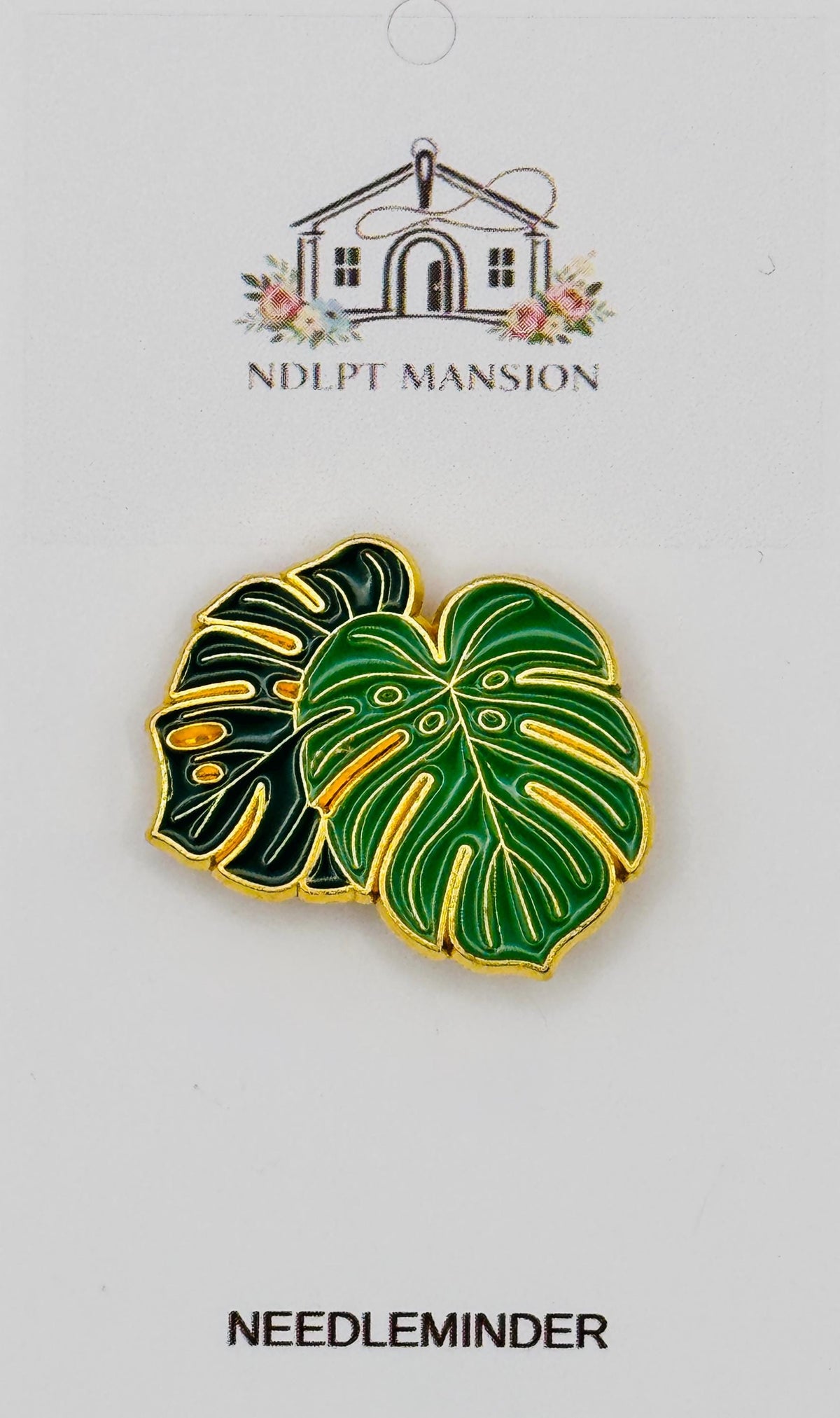 Monstera Plant Enamel